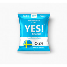Спиртовые турбо дрожжи YES! YouCan C-24, 180 г