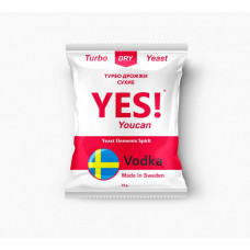 Спиртовые турбо дрожжи YES! YouCan Vodka, 45 г